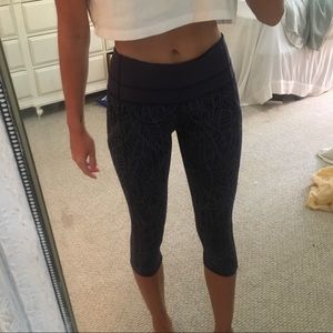 Lululemon cropped leggings